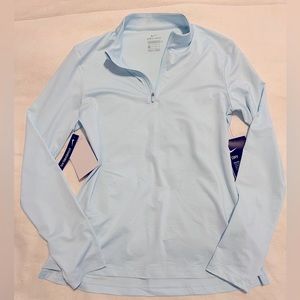 Nike long sleeve golf  zip shirt